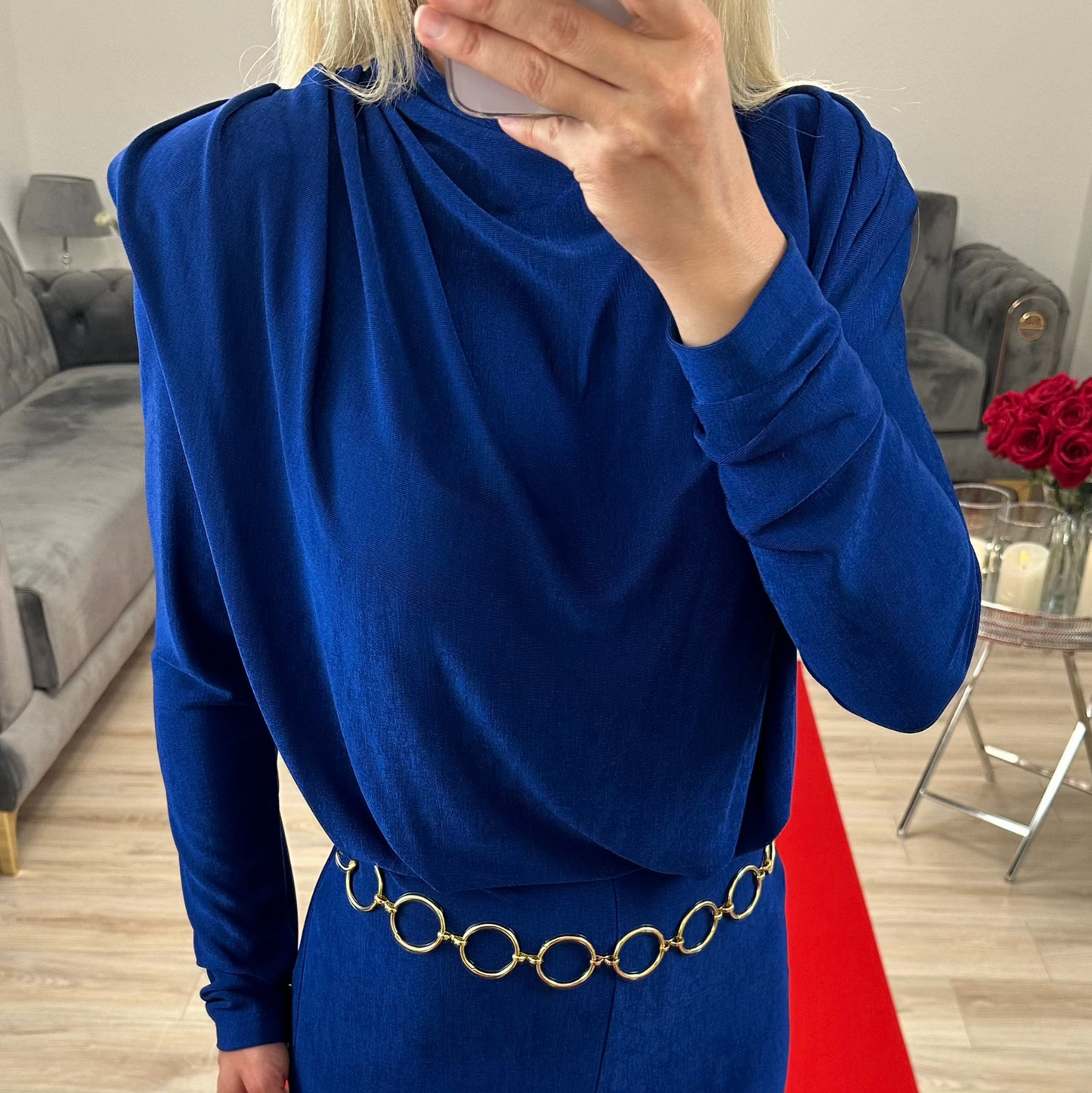 Overall Royalblau