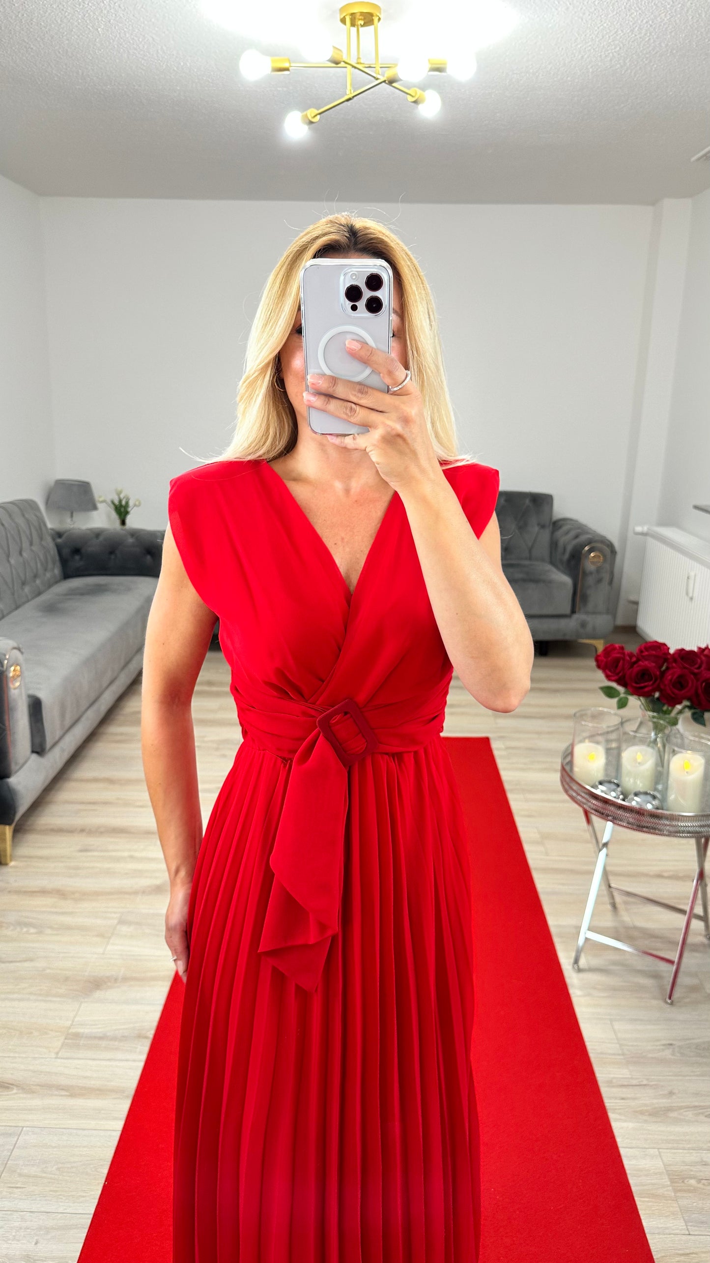 Sommerkleid Rot