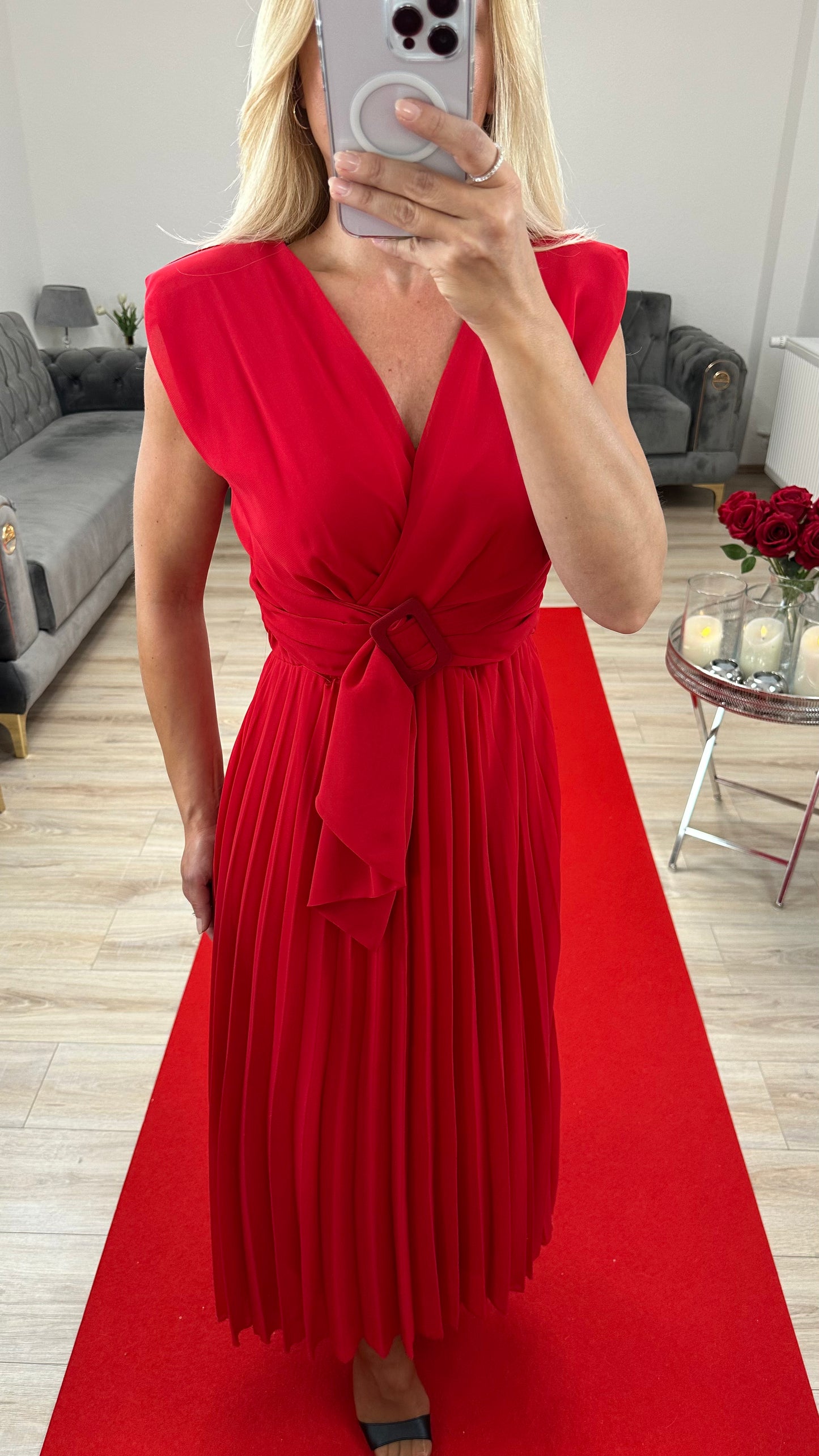 Sommerkleid Rot
