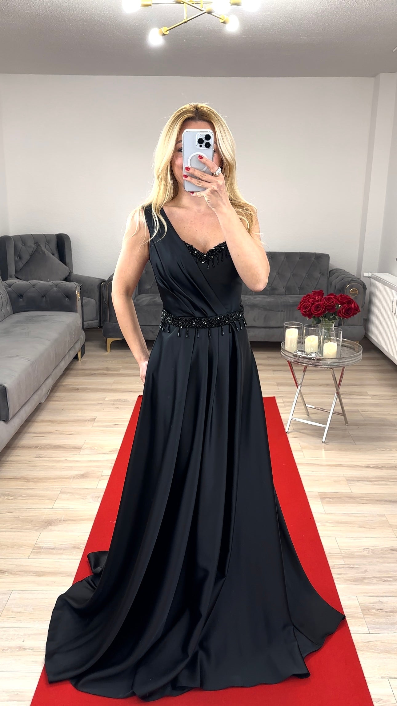 Abendkleid Schwarz