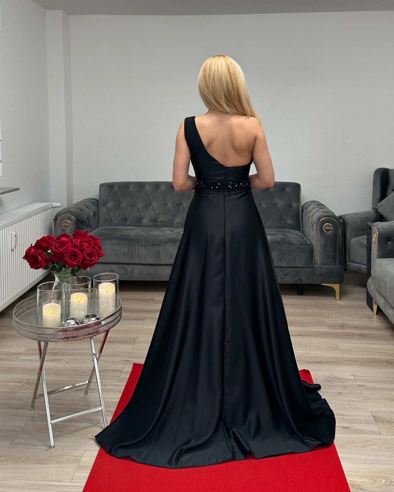 Abendkleid Schwarz