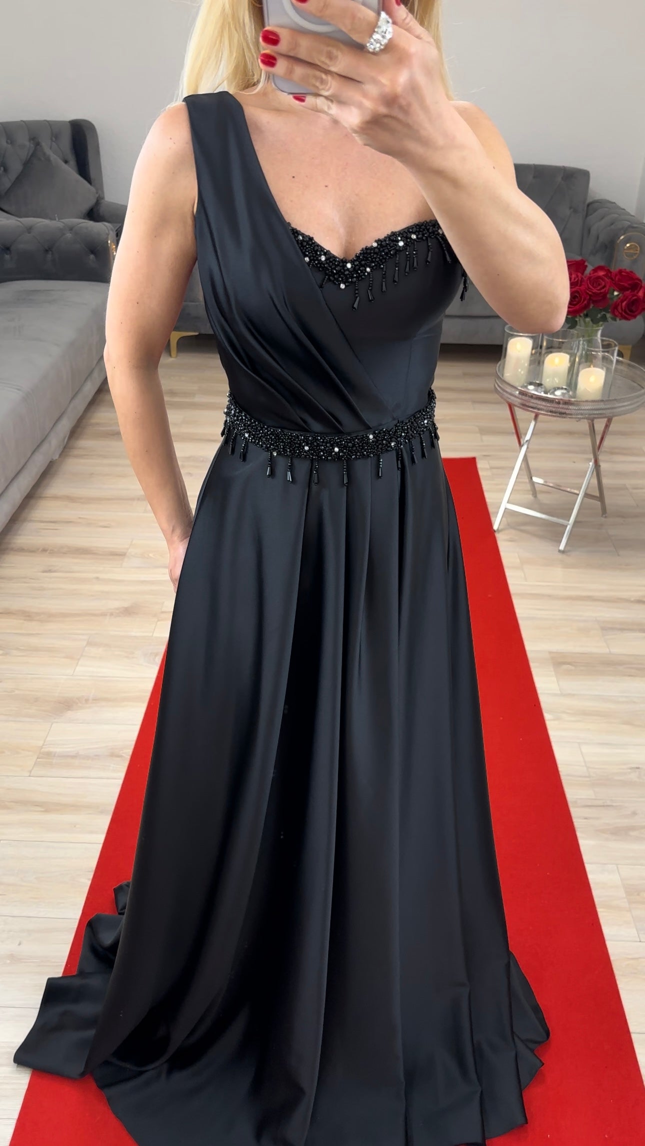 Abendkleid Schwarz