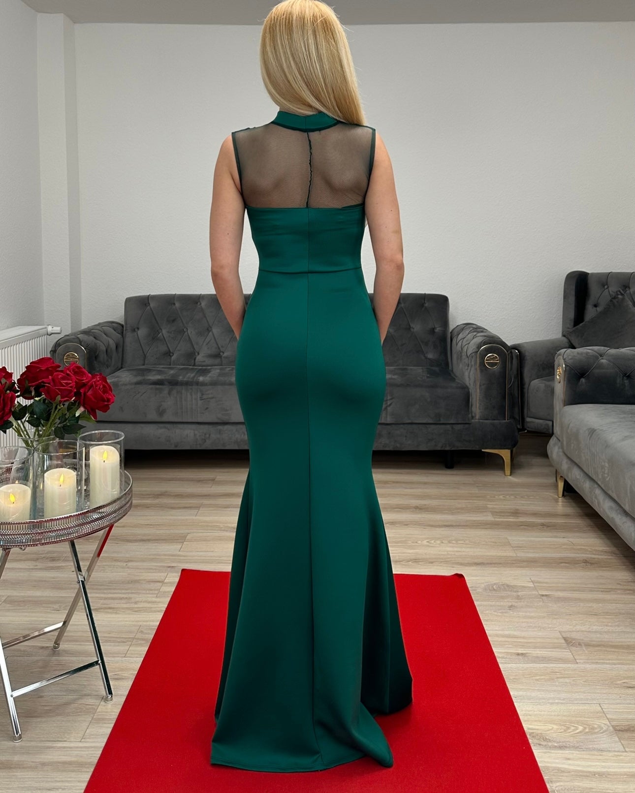 Abendkleid Grün
