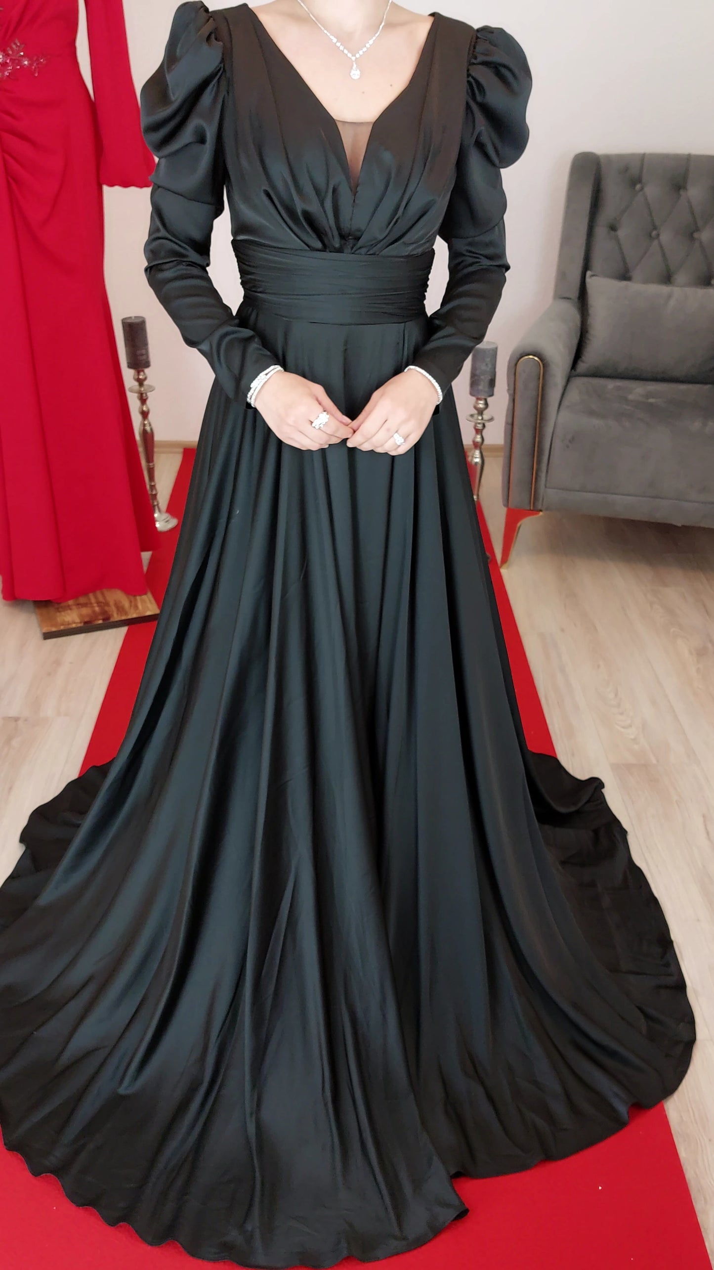 Abendkleid Schwarz