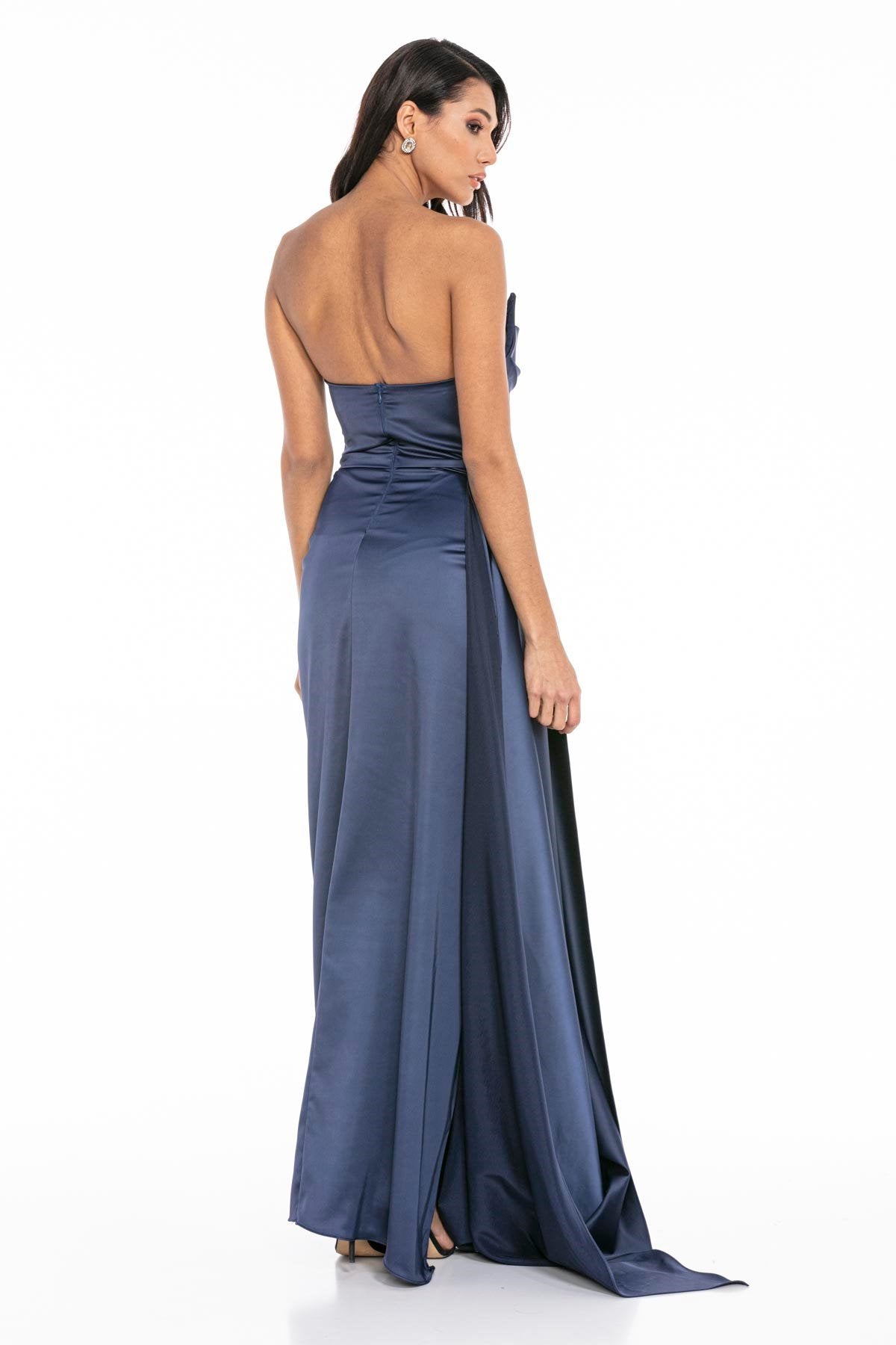 Abendkleid Corsage Navy
