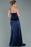 Abendkleid Corsage Navy