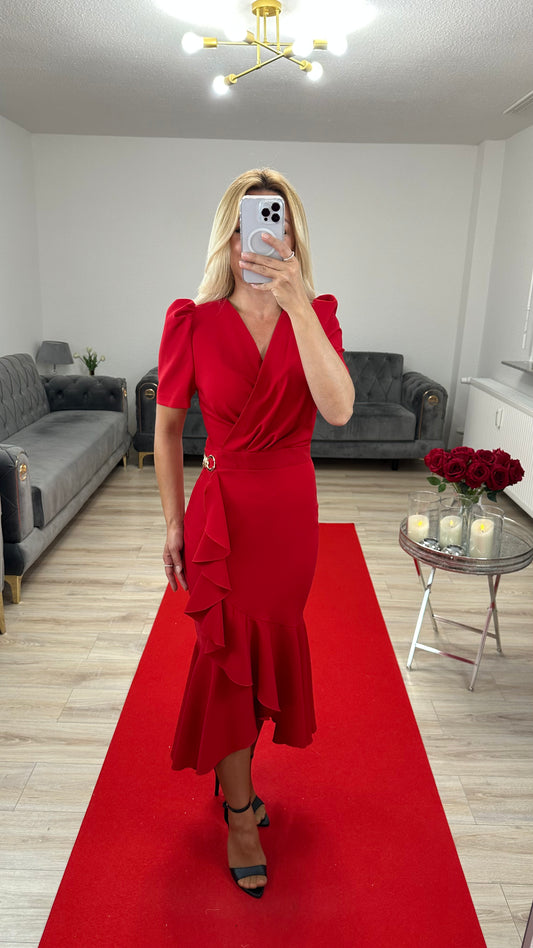 Kleid Rot