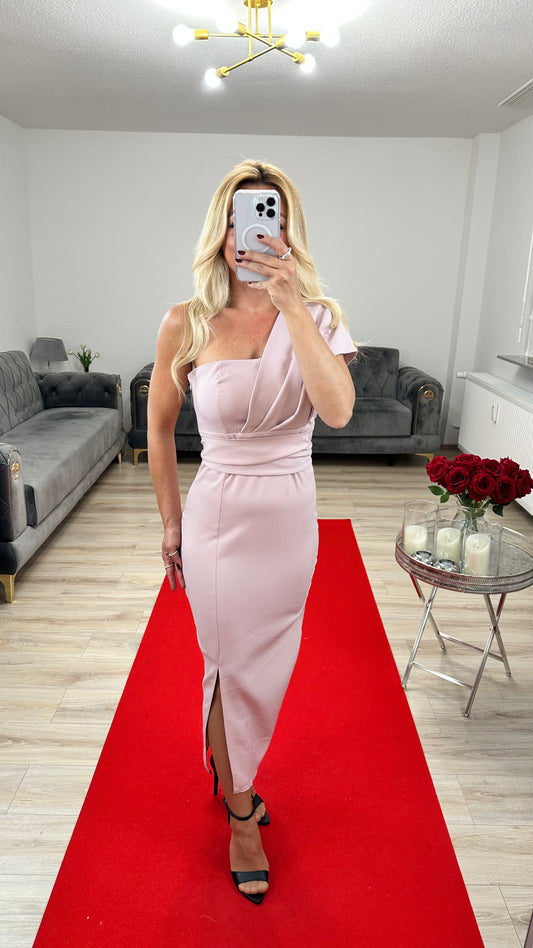 Kleid Midi Rosa