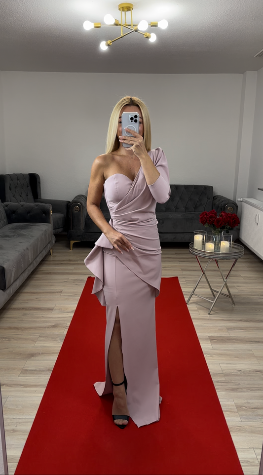 Abendkleid Nude