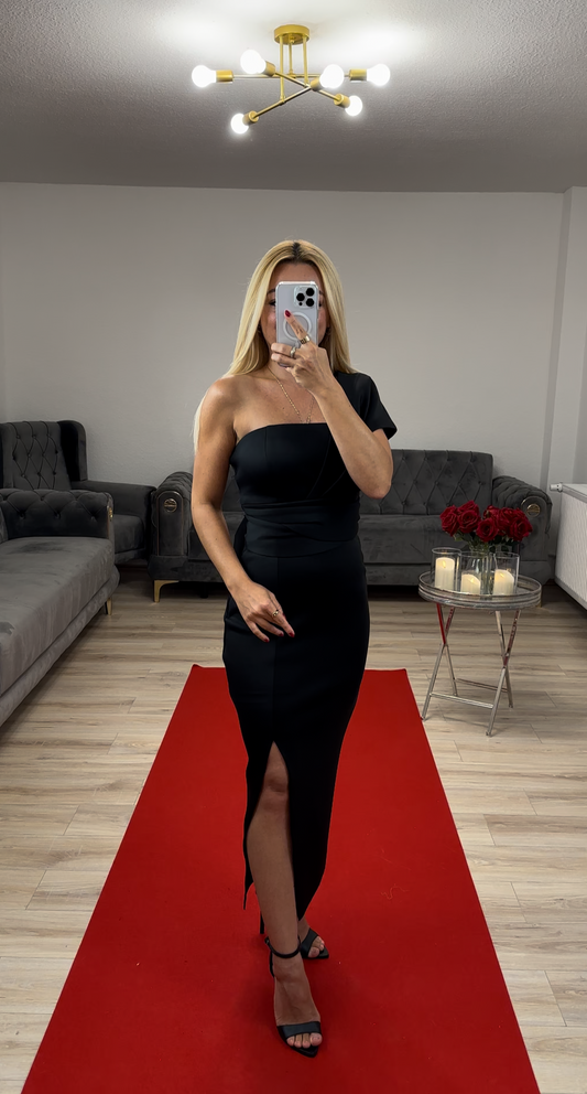 Midikleid Schwarz