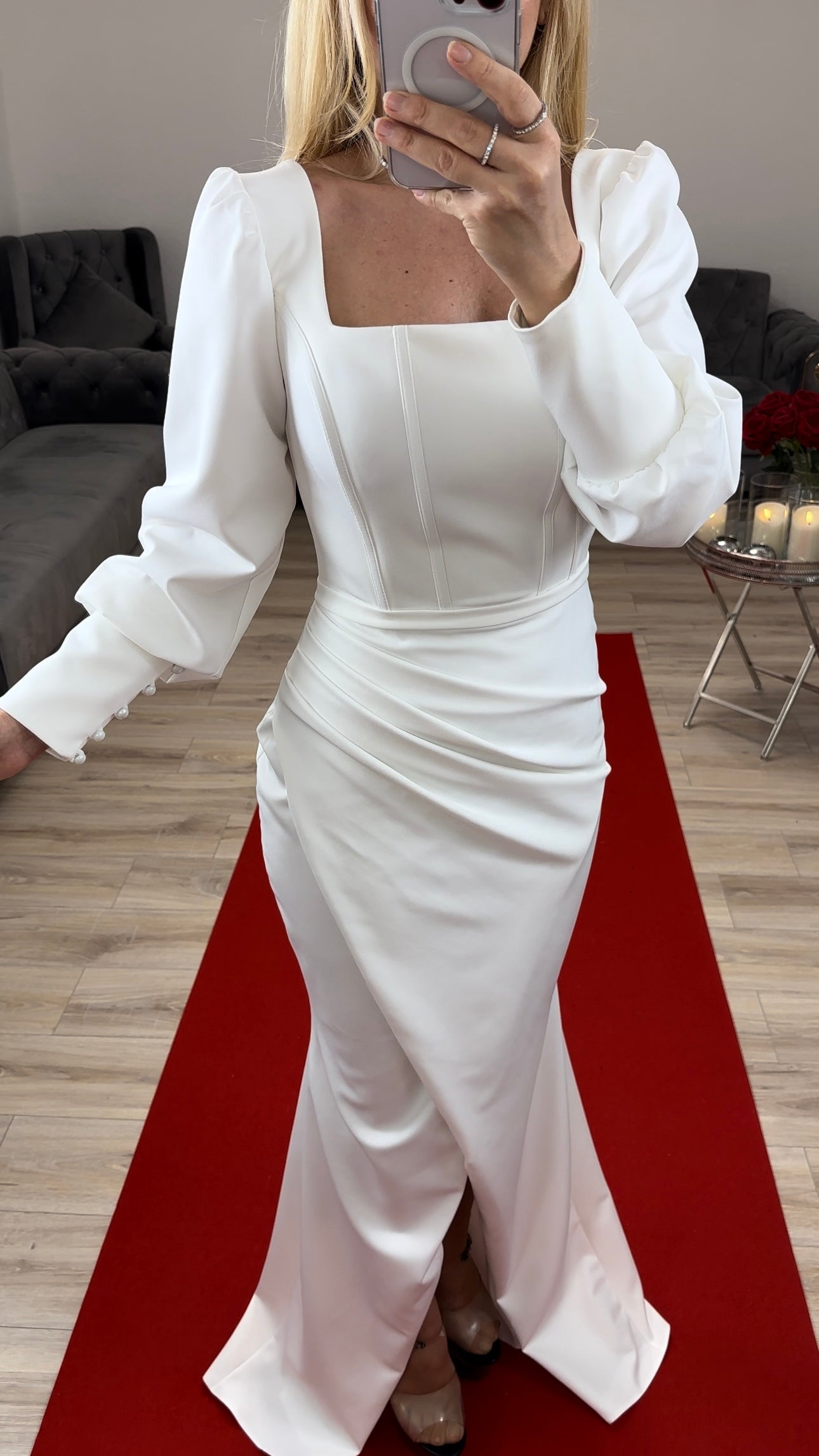 Standesamt Kleid Weiss