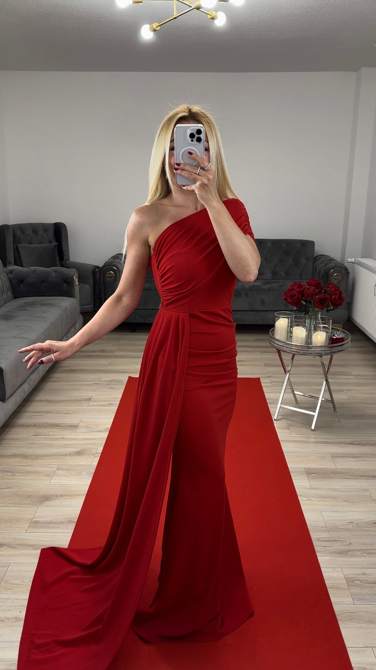 Abendkleid Rot