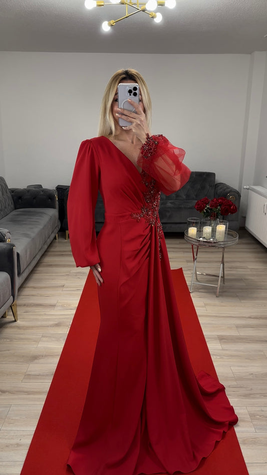 Abendkleid Rot