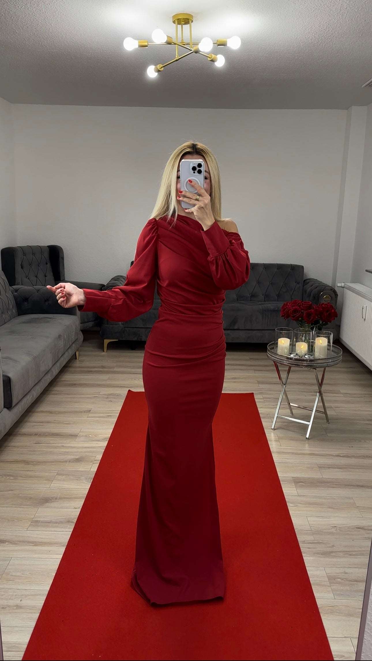 Abendkleid Rot